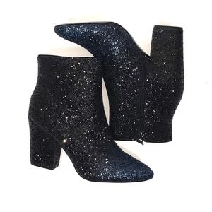 Nine West Ombré Glitter Booties